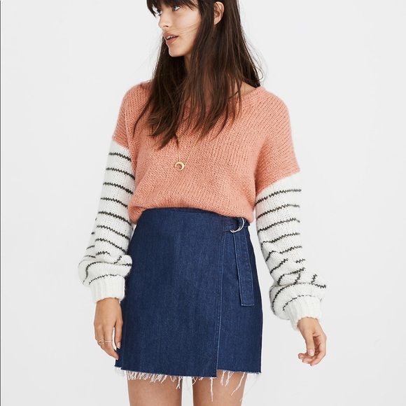 Madewell Mini Wrap Skirt - Picture 3 of 11